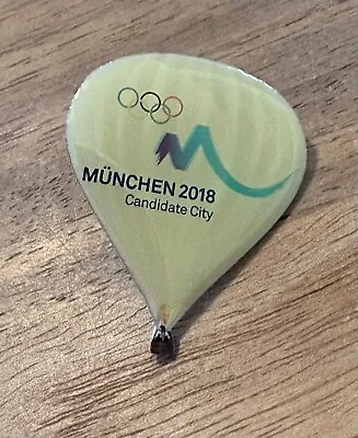 Munich 2018 Candidate City Olympic Bid City Olympic Bid Pin • $5