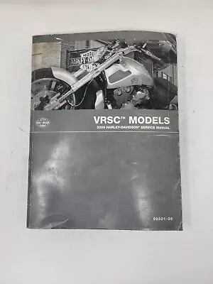 $64 • Buy 2009 Harley Davidson VRSC V-Rod Service Manual 99501-09.