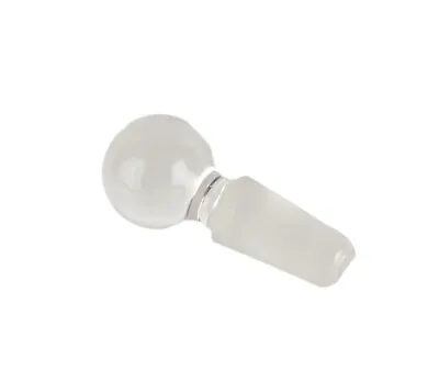 Small Glass Round Sphere Shaped Glass Bottle Stopper 1.75  • $9.99