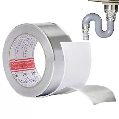 Aluminum Foil Duct Tape Hvac Foil Tape Waterproof Silver Tape For Ductwork • $8.21