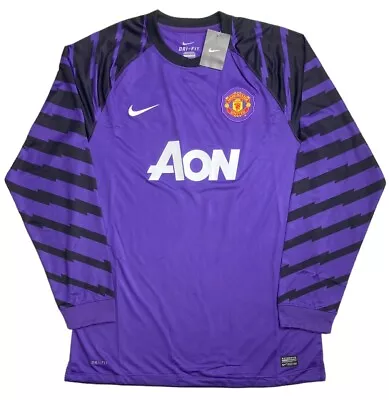 Rare Nike Manchester United Player Issue 2010 - 2011 Goalkeeper Shirt BNWT • £100