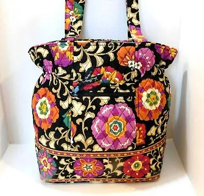 VINTAGE Vera Bradley Retired Suzani CINCHED Shoulder Bag Handbag Purse Tote RARE • $24.44