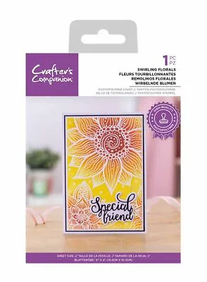 £5.62 • Buy RESIST SILHOUETTE - Crafters Companion Clear Cling Stamps - Various