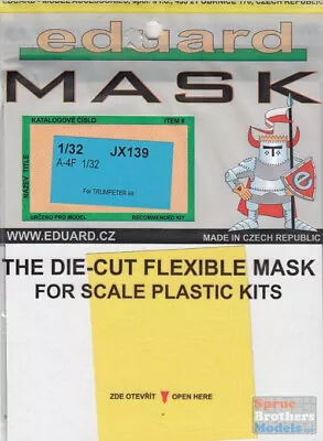 EDUJX139 1:32 Eduard Mask - A-4F Skyhawk (TRP Kit) #JX139 • $30.16