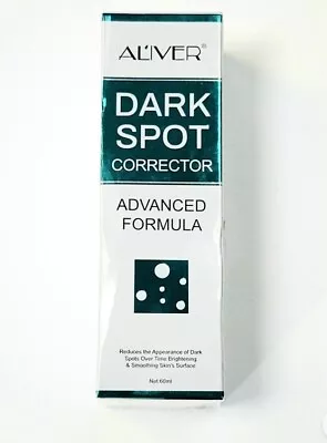 Aliver Dark Spot Corrector For Face & Body Advanced Formula 60ml Exp 09/2026 • $12.32