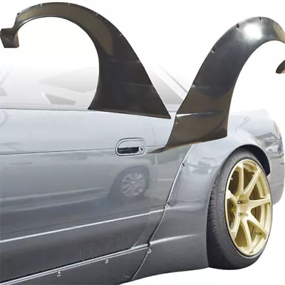 VSaero FRP TKYO V2 Wide Body Fender Flares (rear) 80mm S13 2dr Coupe For Silvia • $455