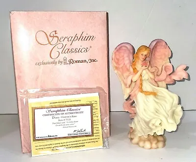 Seraphim Classic DIANA HEAVENS ROSE Angel Figurine 78123 Inspired By Princess Di • $50
