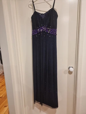 $85 • Buy G & An'ge Formal Dress Polyester Blingbling Purple Size 40