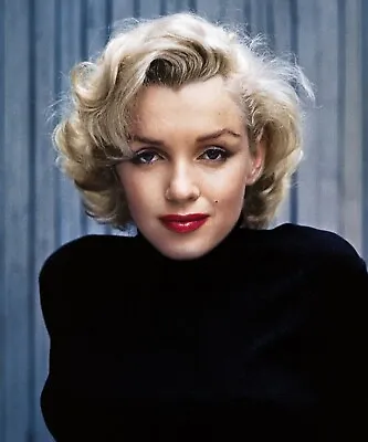 Vintage Marilyn Monroe Serious Colour Picture Print Poster Wall Art Picture A4 + • £4.99