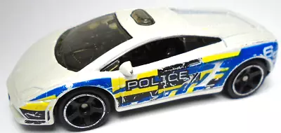 2012 Matchbox Lamborghini Gallardo Lp 560-4 Polizia White 2 5/8  Diecast Car • $10.99