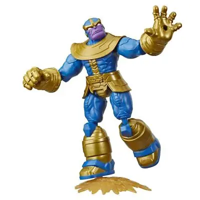 New Marvel Avengers Bend And Flex Thanos Action Figure - 6-Inch Flexible Toy • £13.50