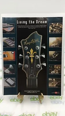 Hagstrom Super Swede Guitar 2007 PRINT A Panic At The Disco Ryan Ross • $4.25