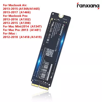 Fanxiang 512GB SSD Apple Macbook Pro Air 2013 2014 2015 A1502 A1398 A1466 A1465 • $49.99