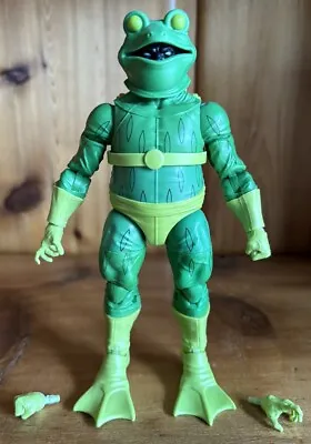 Marvel Legends Spider-Man Spiderverse Frog-Man (No BAF Stilt-Man Left Arm) • $12.99