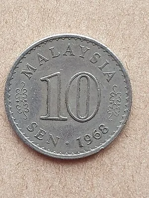 £2 • Buy 1968 Malaysia 10 Sen Coin