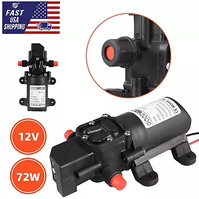 Water Pump 12V High Pressure Self Priming Sprayer 130PSI Diaphragm Auto Switch • $13.98