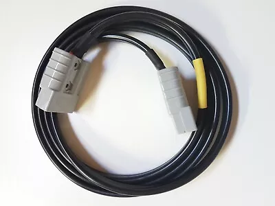 $23.95 • Buy 2 Metre Anderson Style Plug Extension Cable 12v 50amp 6mm Cable*TRACKED POSTAGE*