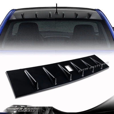 $36.88 • Buy Glossy Black Shark Fin Rear Roof Spoiler Wing For 08-16 Mitsubishi Lancer EVO 10