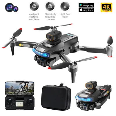 Drones With HD Camera 4K Dual RC Drone Wifi FPV Foldable Quadcopter 2 Battery • $53.54