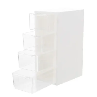 £9.40 • Buy Compact Stacking Drawer Jewelry Storage Box Small Skincare Organizer Container