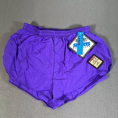 Vintage DuPont Tri-fit Women’s Running Shorts Purple Lined Size Large New • $45.99