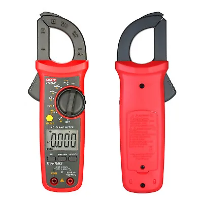 £29.59 • Buy UNI-T UT202A+ Handheld Digital LCD DC AC Voltage Current Ohm Tester Clamp Meter