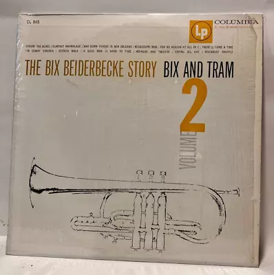 A34 The Bix Beiderbecke Story Vol 2 Bix And Tram 1956 Columbia CL 845 - Jazz LP • $7