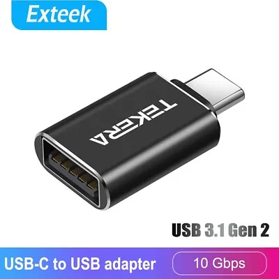 USB-C OTG Data Adapter USB 3.2 Type C Male To USB 3.2 A Female Cable Converter • $4.74