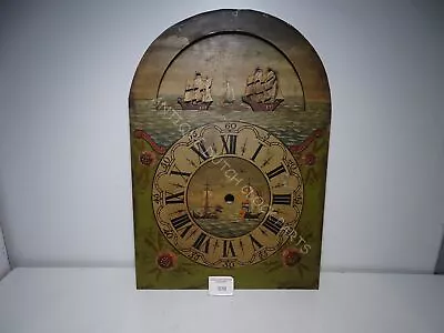 Antique Dial For Dutch Friesian Tail Clock With Moving Boats Very Good Condition • $202.50