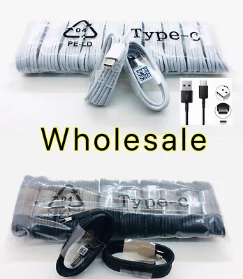 Bulk Lot USB-C Type C  Cable For Samsung S10 S20 Fast Charger Charging Cord • $449.69