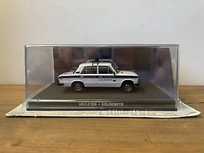 VAZ-2106 #113 007 James Bond Collection DieCast Model Goldeneye NO CASE CRACKS • $18.03