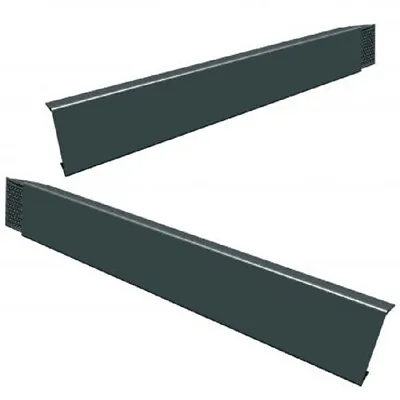 Manthorpe Linear Dry Verge - Left Hand - Slate Grey • £10.20