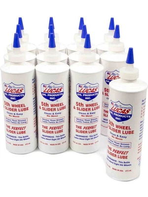$403.60 • Buy Lucas Oil 5Th Wheel & Slider Lube Virtually Waterproof 473ml Set Of 1 (10030-12)