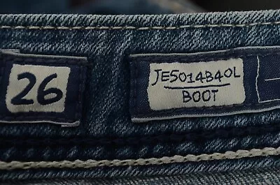 MISS ME Women's Bootcut Stretch Denim Jeans Size 26 JE5014B4L • $19.95
