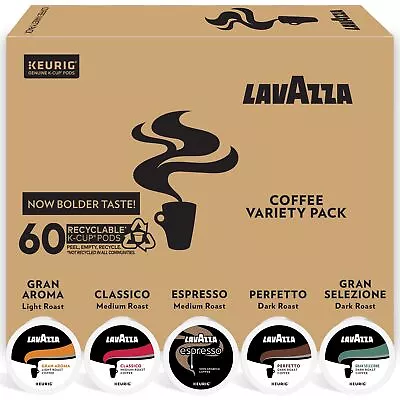 Lavazza Variety Pack Single-Serve K-Cup® For Keurig Brewer Coffee 60 Count Pa... • $70.85
