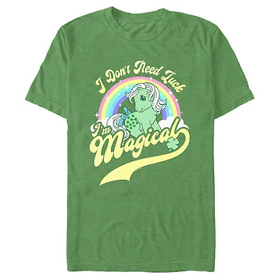Men's My Little Pony St. Patrick's Day I Don't Need Luck I'm Magical T-Shirt • $13.99