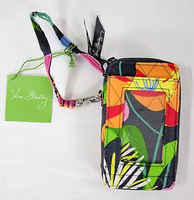 Vera Bradley All In One Wristlet JAZZY BLOOMS 10489-138 Retired Pattern NEW Nwt • $25.99