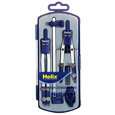 £9.99 • Buy Helix Technical Precision Drawing Set Contains Thumbwheel & Technical Compass