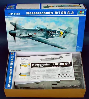 Trumpeter 1/24 02406 Messerschmitt Bf109 G-2 • $54.99