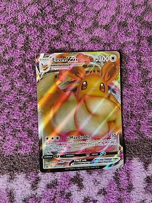 Pokémon TCG Eevee VMAX Sword & Shield SWSH087 Holo Promo Promo • $2