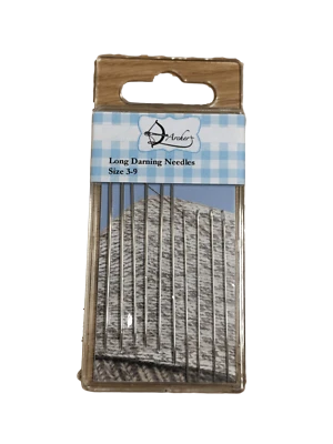 £1.18 • Buy Archer Haberdashery - Long Darning Needles Sizes 3-9 (10 Pieces)