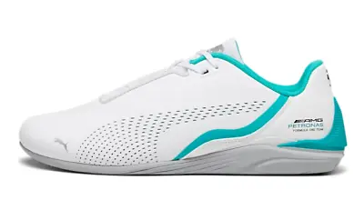 Mens Puma Mercedes Amg Drift Cat Decima White F1 Driving Racing Sneaker Shoes • $69.99