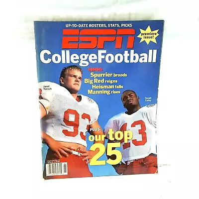 ESPN College Football Magazine 1996 Jared Tomich Terrell Farley Nebraska • $15.99