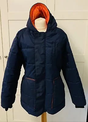 Men’s Winter Jacket Coat Size Small Dacron Hollofil Insulated Waterproof Quilted • $37.34