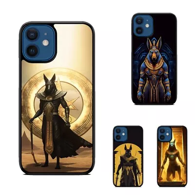 For Apple IPhone 11 12 13 Pro Max Mini Rubber Case Ebest Pose Anubis • $19.79