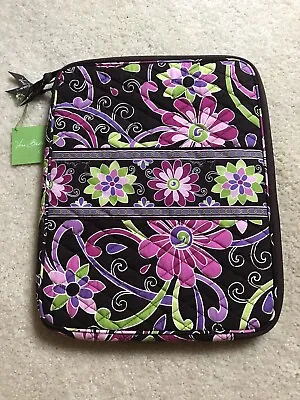 Vera Bradley New With Tags NWT Laptop Sleeve Purple Punch Retired Pattern • $15.97