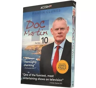 Doc Martin: Season 10 (Brand New 3-Disc DVD Set) New Sealed Fast Shipping • $9.97