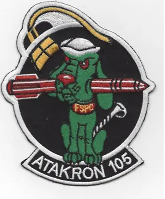 $28.99 • Buy 5  Navy Va-105 Attack Squadron 105 Embroidered Patch