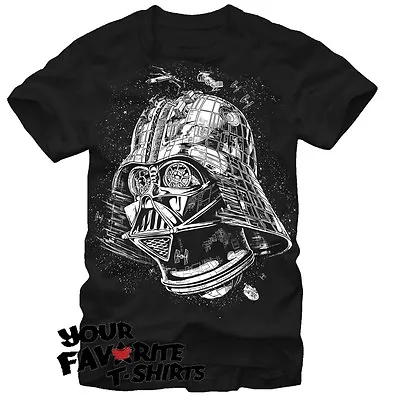 $19.95 • Buy Star Wars Darth Star Darth Vader Death Star Licensed Adult T-Shirt