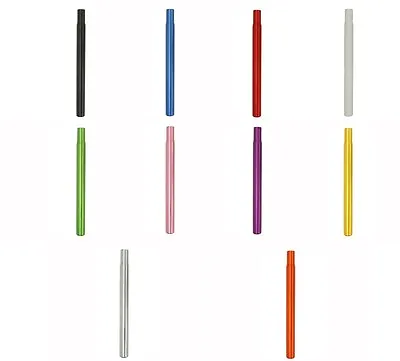 BICYCLE 25.4MM ALLOY SEAT POST 10 Colors CRUISER LOWRIDER BMX MTB TRACK CYCLIN • $18.99